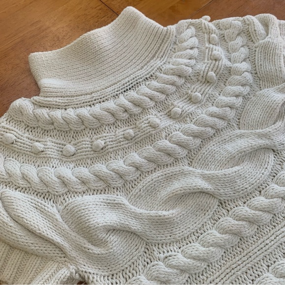 Kenzie White Sweater Dress - Picture 4 of 6